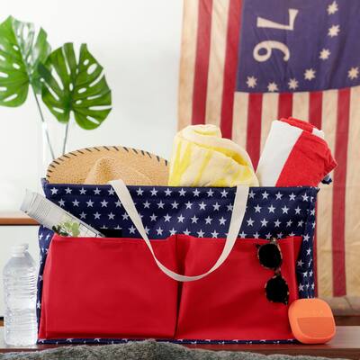 Household Essentials KRUSH Versatile Canvas Utility Tote with Handles