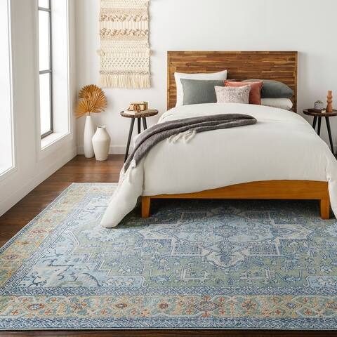 Artistic Weavers Dellie Indoor/ Outdoor Traditional Medallion Area Rug