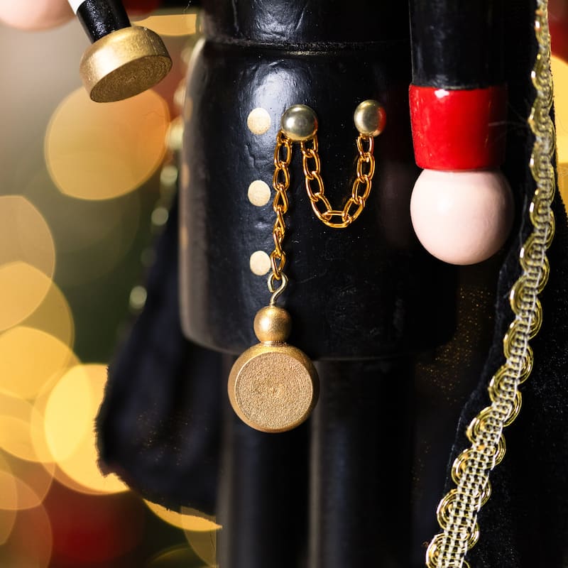 Set of 4 Wooden Nutcracker Suite Ballet Christmas Decorations