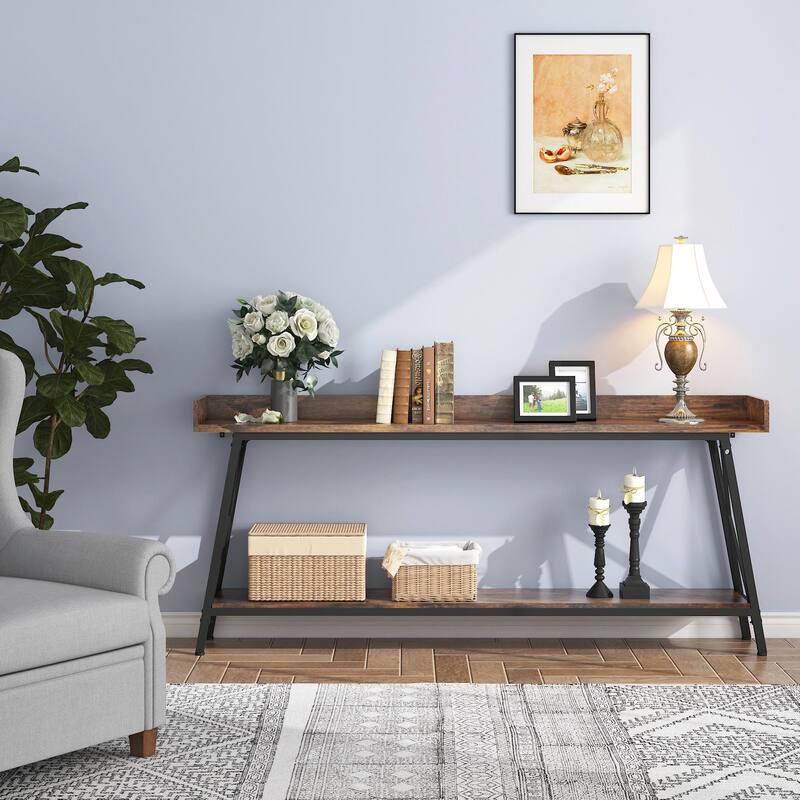 70.87'' Extra Long Console Table for Behind Couch