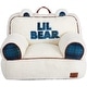 preview thumbnail 7 of 17, Dearfoams Sherpa Plush Bean Bag Chair with Novelty Ears