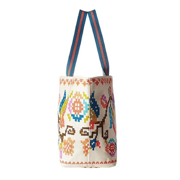 vera bradley canvas beach tote
