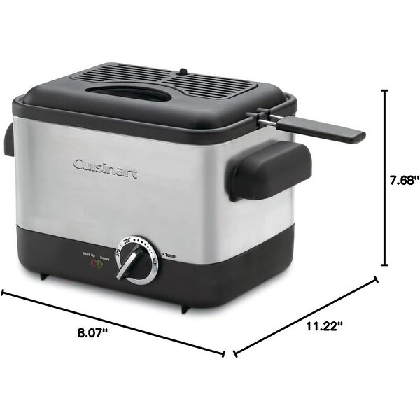 Medium size deals deep fryer