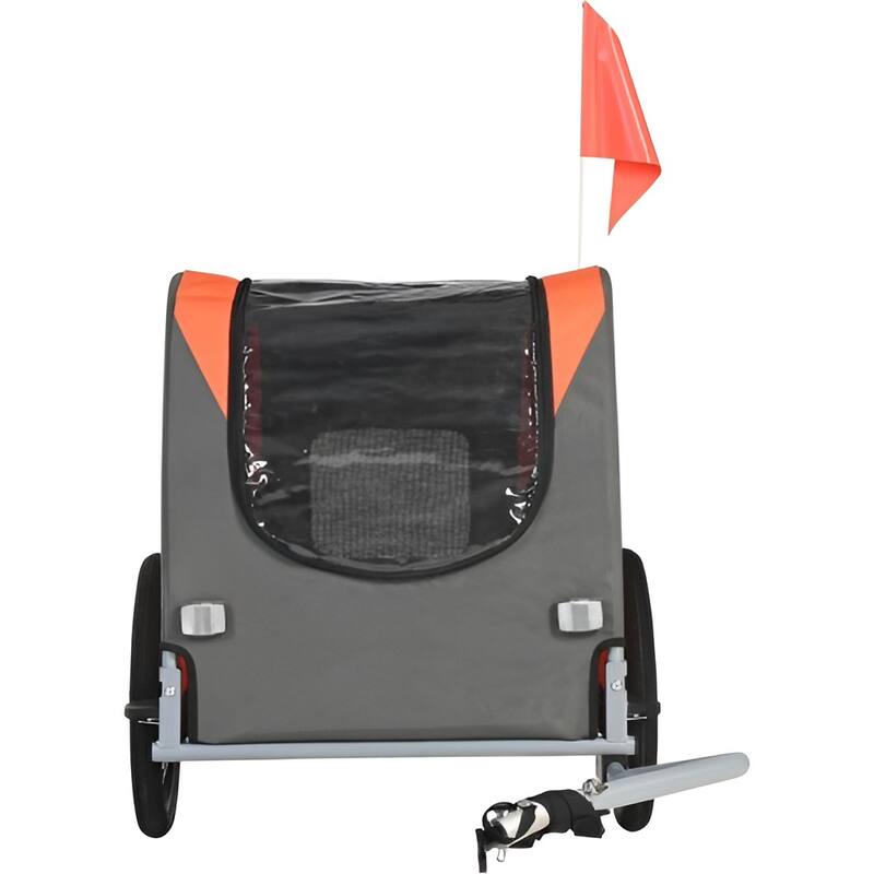 Dog Bike Trailer, Supports up to 66 lbs, Pet Cart Bicycle Carrier, Easy Folding Frame with Quick Release Wheels, Universal Bicy