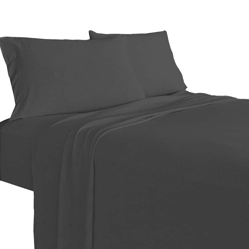 Soft Tees Luxury Jersey Knit Bed Sheet Set