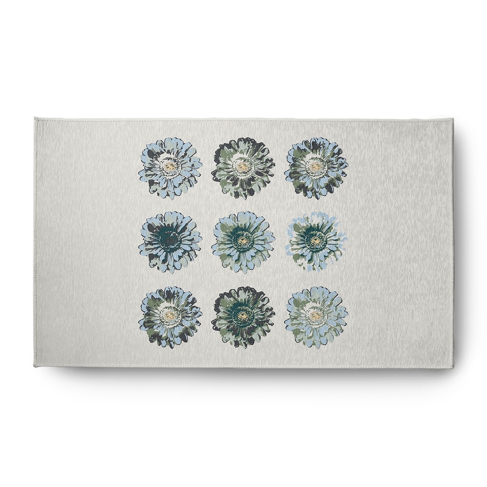 Gypsy Floral Spring Chenille Indoor/Outdoor Rug