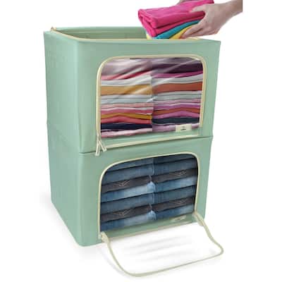 Storage Box with Window- 2 Pack