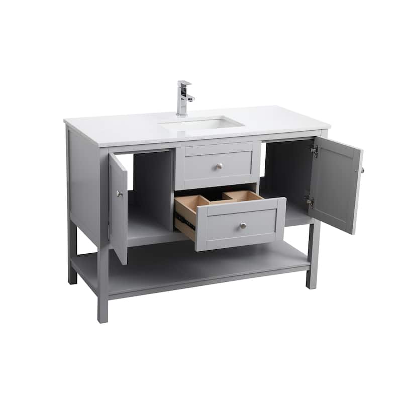 Legacy 42 - 60 Inch Single Bathroom Vanity