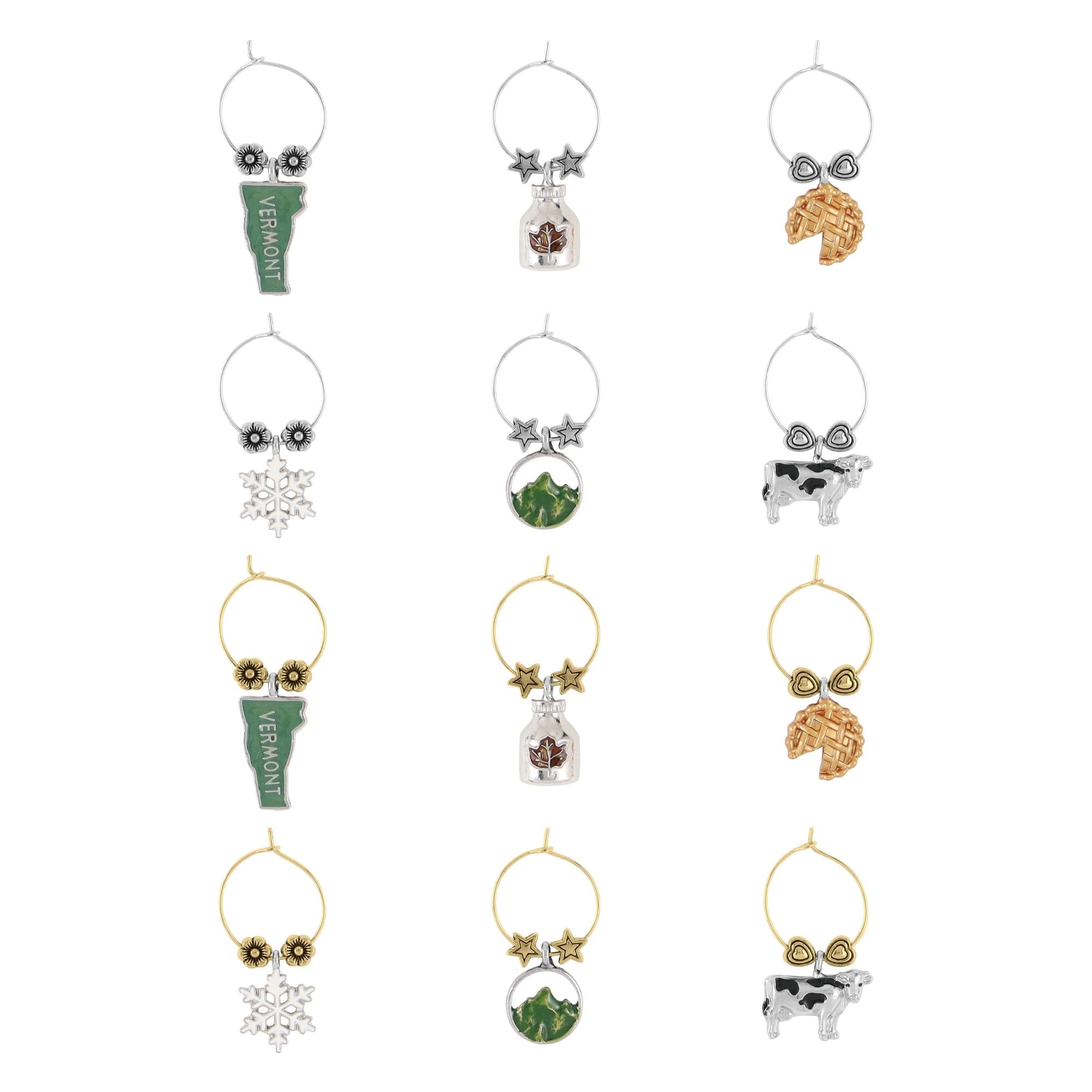 Wine glass charms sale bed bath and beyond