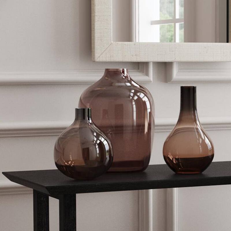 Indigo Road by Egypt Sherrod x East at Main Caspian Hand Blown Glass Vase