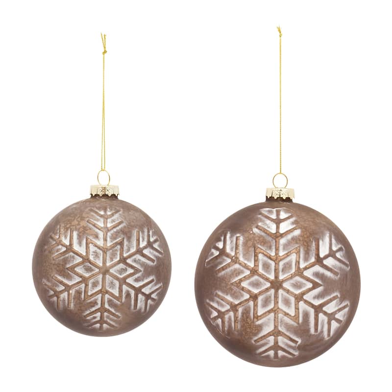 Glass Ball Ornament (Set of 4)