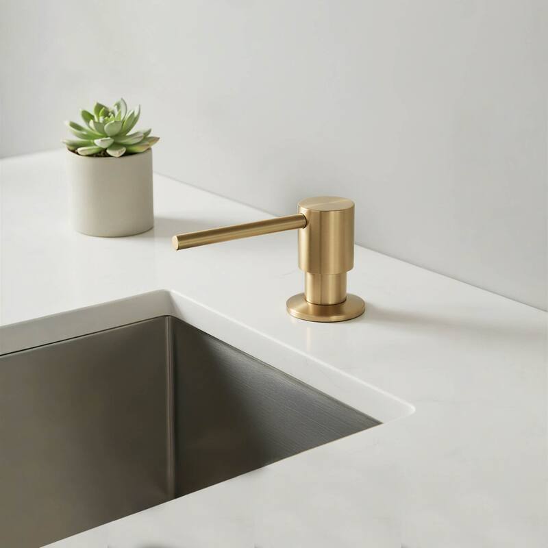 Kitchen Lead Free Solid B rass Construction Soap Dispenser