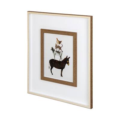 Barnyard Buds V Framed Art Print