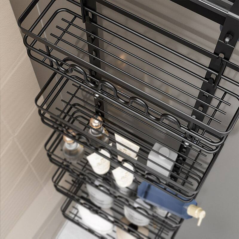 5-Layer Over The Door Storage Rack Organizer for Kitchen Bathroom
