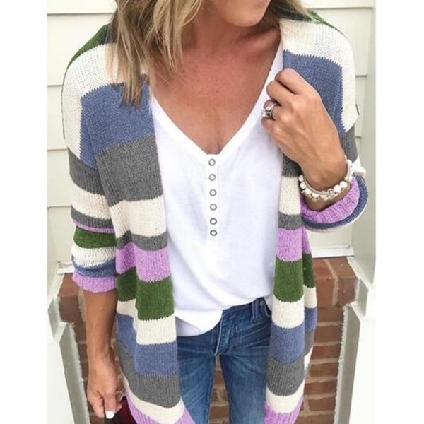 long draped cardigan