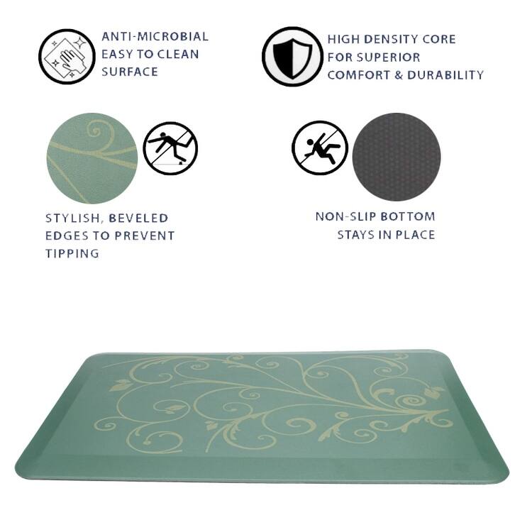Moda Anti-Fatigue Mat for Stand Up Kitchens Comfortable Padding
