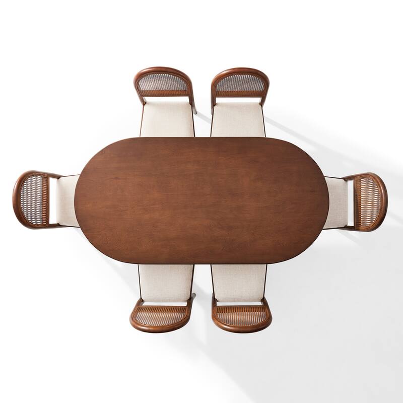 Crosley Kennedy 7-Piece Dining Table Set For 6