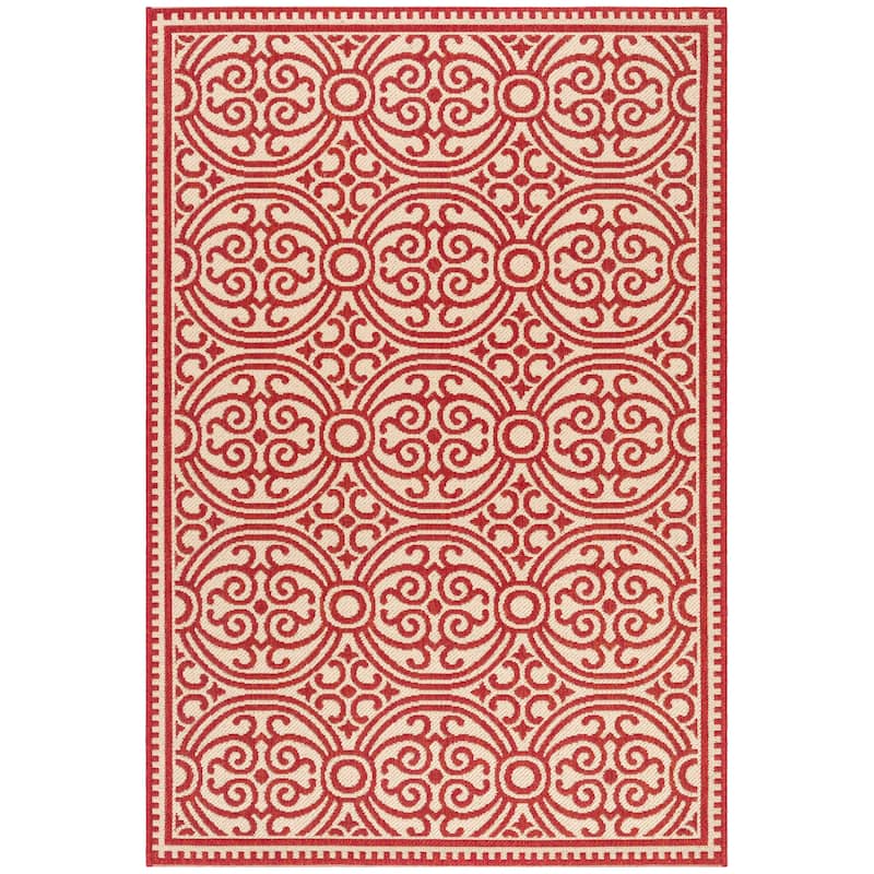 SAFAVIEH Linden Myriame Indoor/ Outdoor Waterproof Patio Backyard Rug