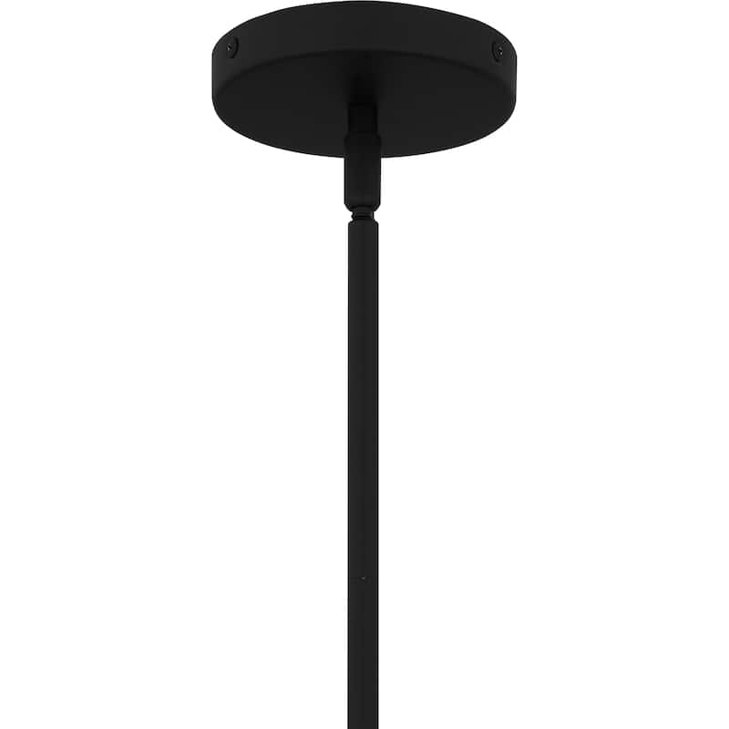 Orbit 1-Light Matte Black Pendant Light