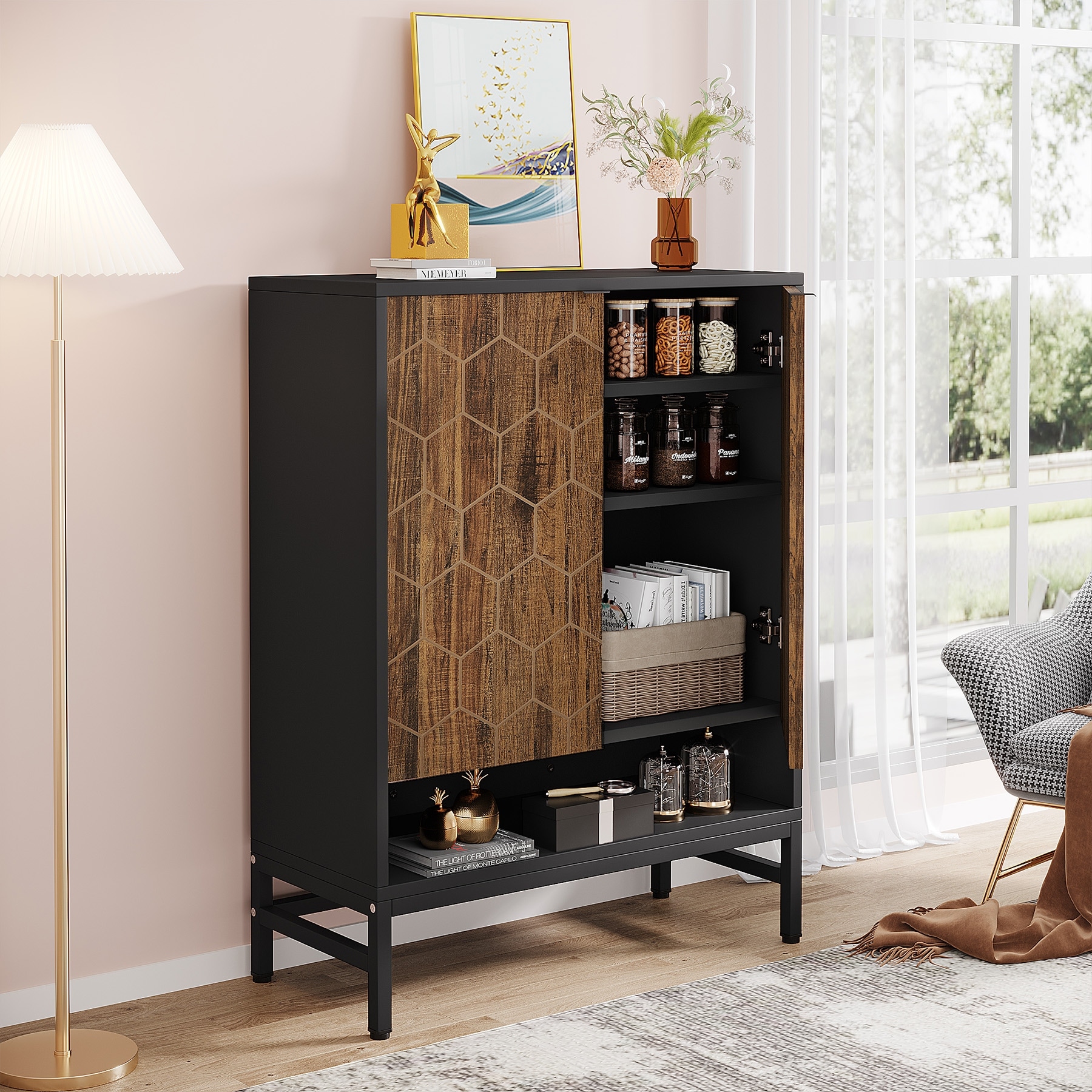 Shoe cabinet with doors 2025