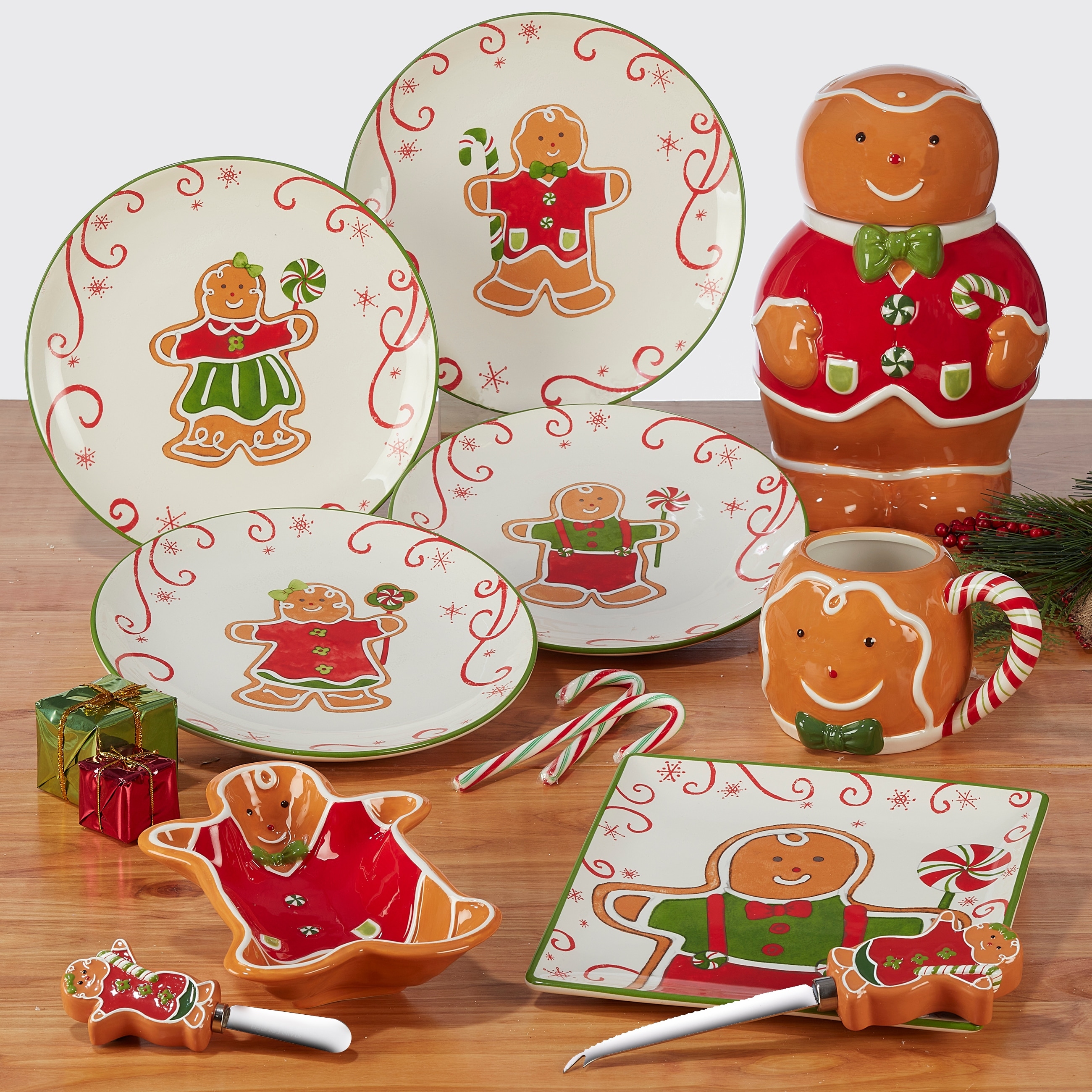 Certified International Holiday Magic Gingerbread 6
