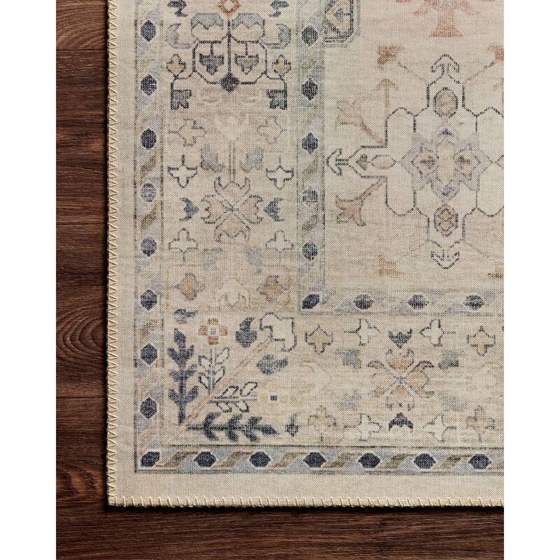 Alexander Home Venetian Printed Gem Distressed Rug