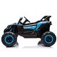 preview thumbnail 26 of 93, Electric Ride-On Car with 3-Point Safety Harness, USB Music Player, LED Lights, and High-Low Speed - Kids UTV Adventure
