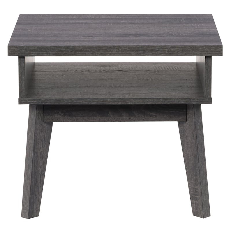 Hollywood Side Table with Open Storage