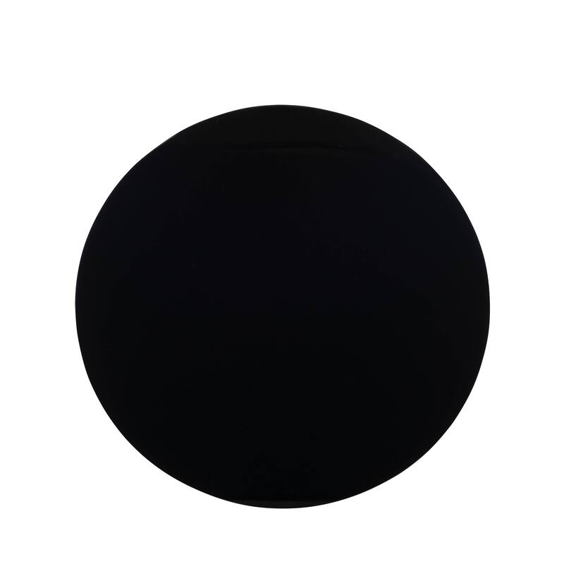 Sarah Black Acrylic End Table