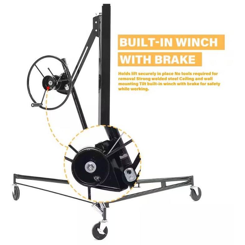 53'' Drywall Panel Hoist Jack Lifter Drywall Lift Panel Lift