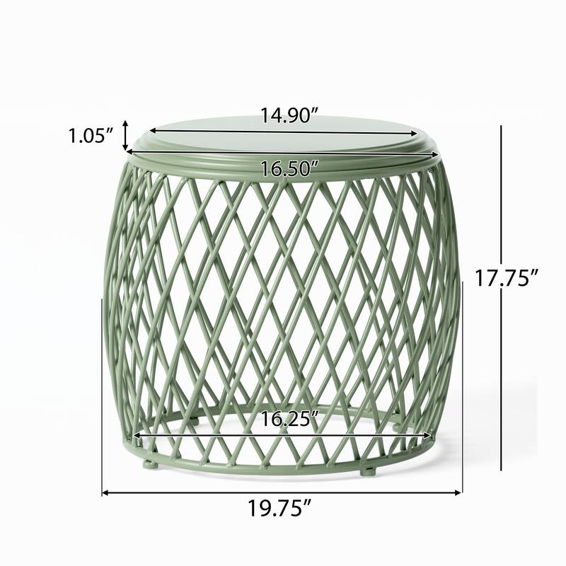 outdoor 19.75 SIDE TABLE