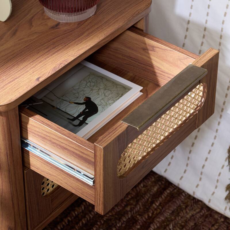 SAFAVIEH Home Brey 2-Drawer Nightstand