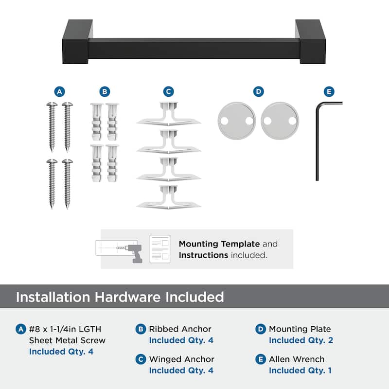 Amerock BH36085 Monument 8-7/8" Towel Bar