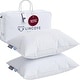 preview thumbnail 1 of 10, Canadian Resort Pillow Down Alternative Bed Pillows King - Set of 2