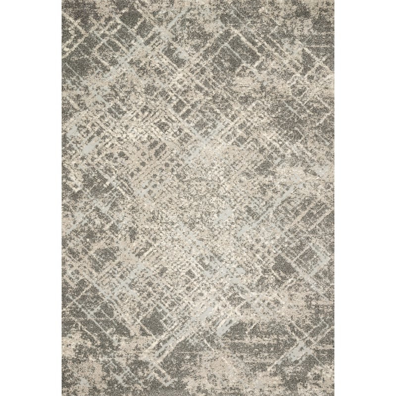 Alexander Home Mid-Century Modern Stone Abstract Area Rug
