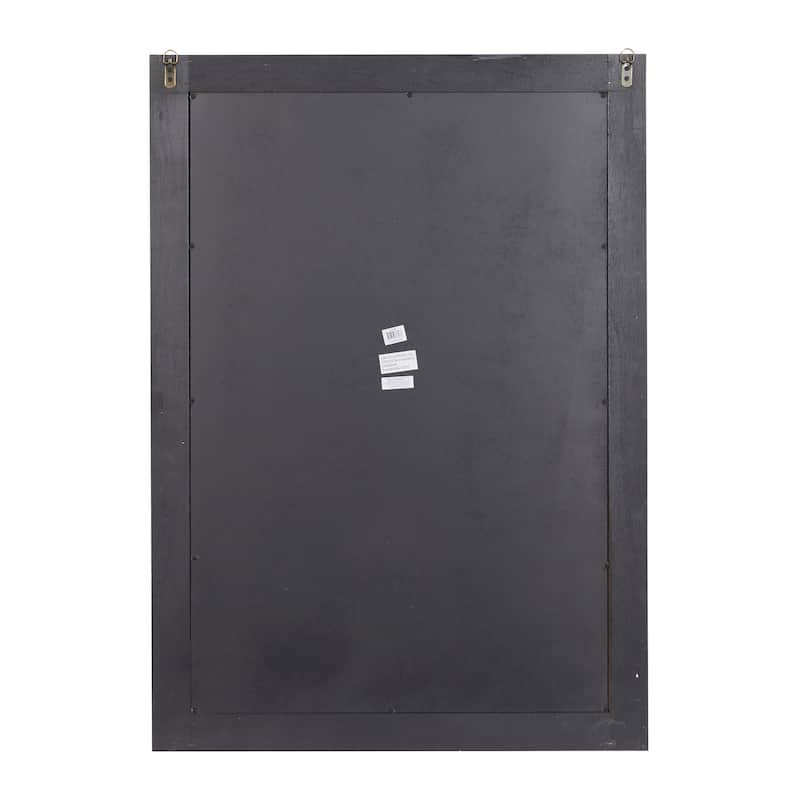 Brown Wood Farmhouse Wall Mirror 44 x 32 x 2 - 32 x 2 x 44