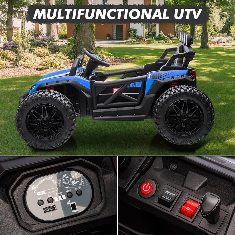 24v Kids Ride on UTV Electric Off-Road Car Toy with Remote Control for Kids Best Gifts