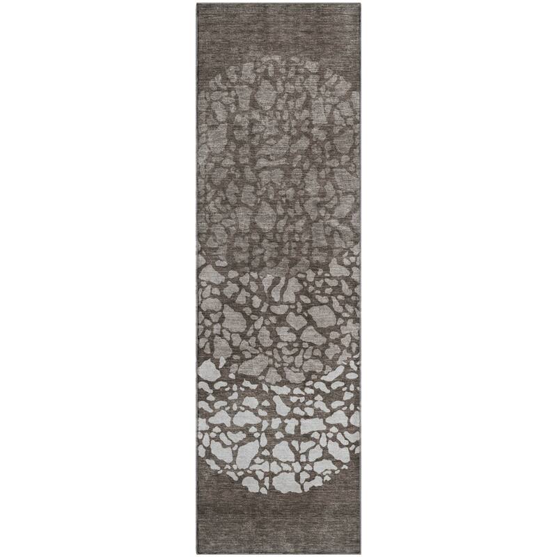 Premium Washable Super Soft Modern Fragments Mayfield Rug