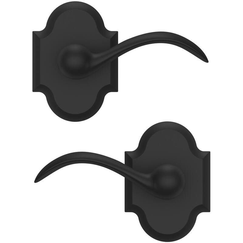 Baldwin Beavertail Left Handed Non-Turning One-Sided Dummy Door Lever