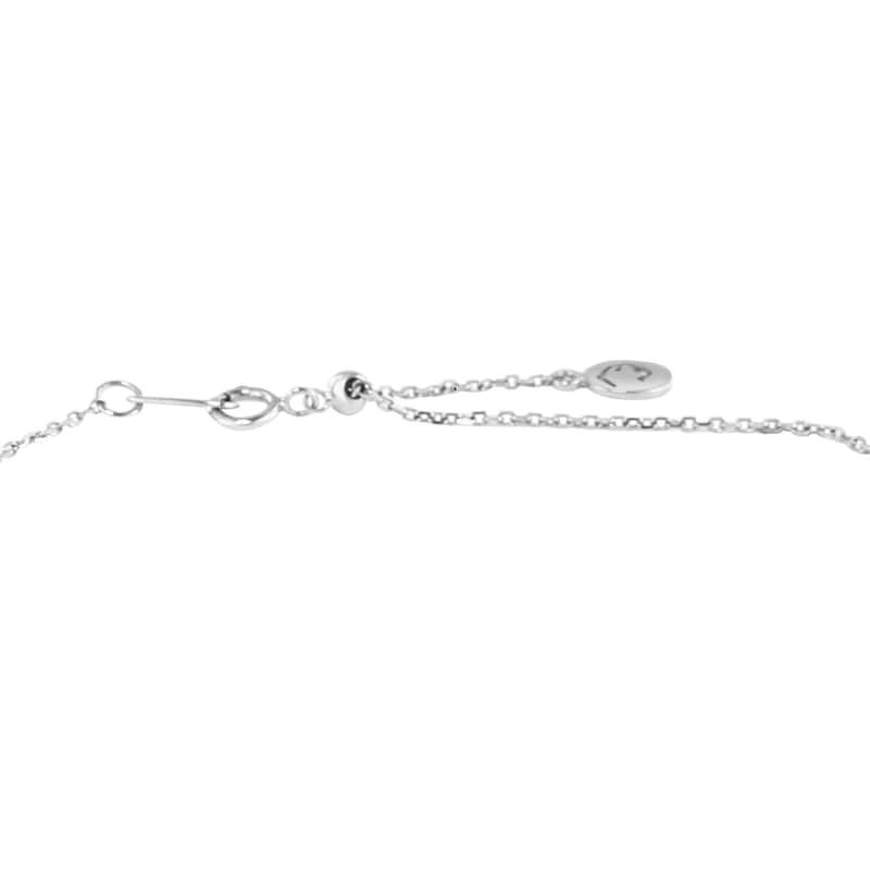 EFFY 14k White Gold Diamond Adjustable Chain Bracelet