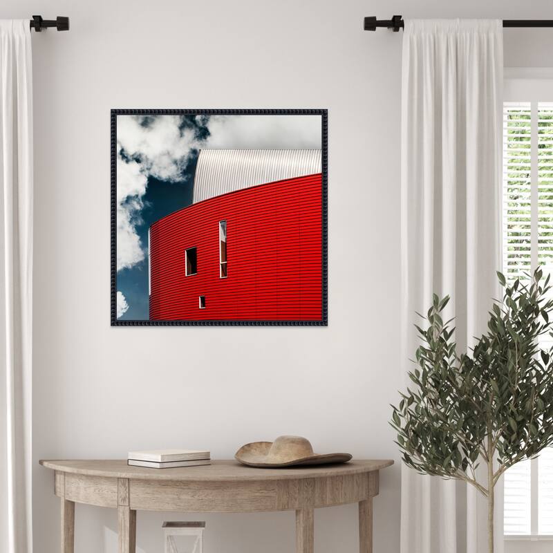 Wonderful Windows by Gilbert Claes Framed Canvas Wall Art Print