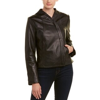 t tahari leather jacket