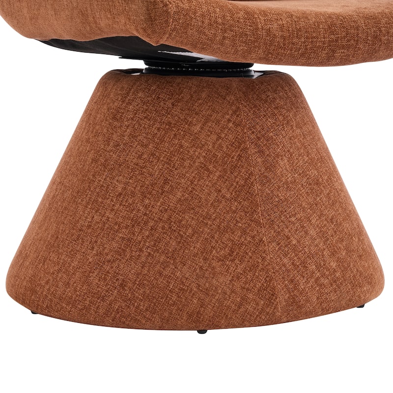 Christopher Knight Home - Thresher 7-Piece Upholstered Swivel Dining Set with 84" Rectangular Pillar Base Dining Table