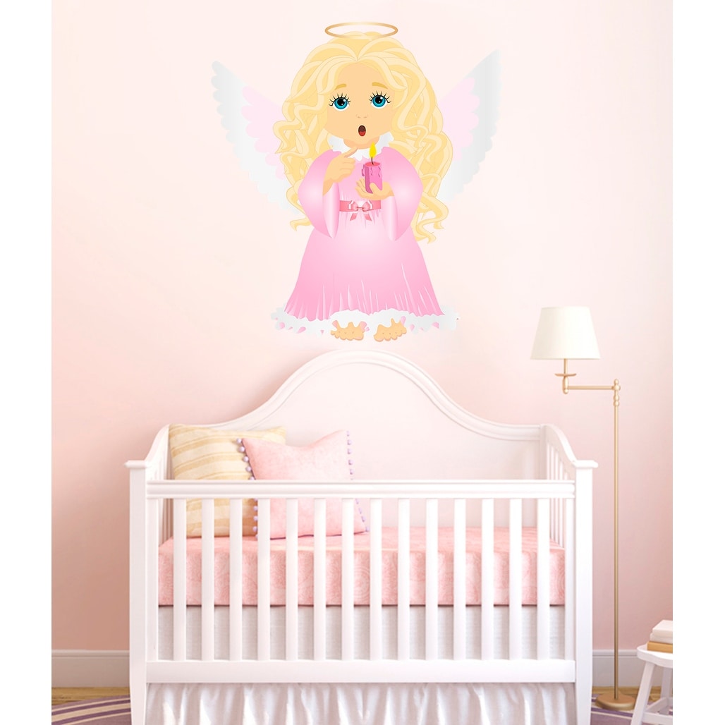 Angel nursery 2024 decor