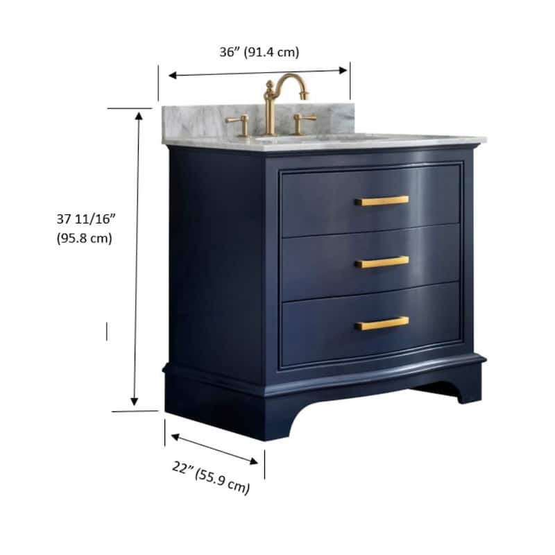 Sudio Design Monroe 36" Bathroom Vanity