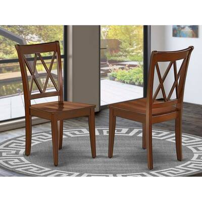 Round Dining Table with Chairs - Solid Wood Set - Pedestal Table & Side Chairs - Kitchen Dining Room