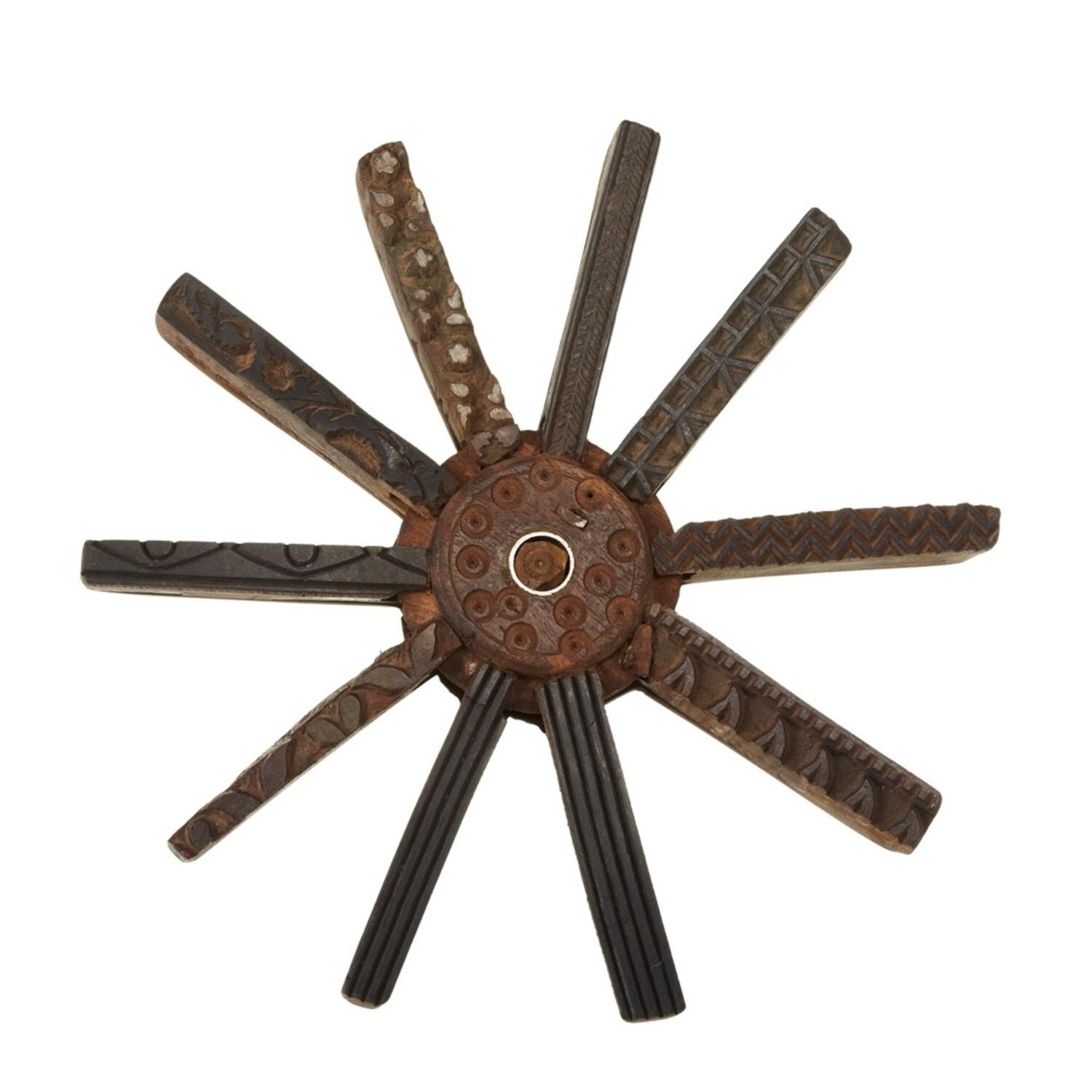 Shop 12 Caramel Brown Rustic Finished Decorative Recycled Block