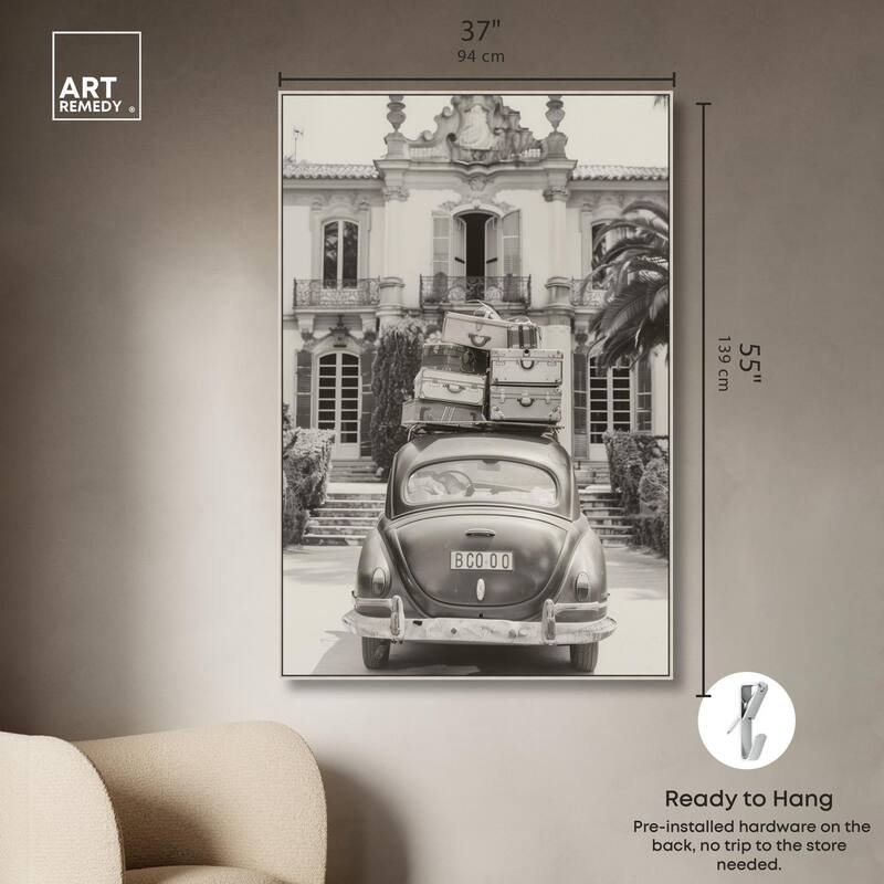 Ready for Vacation Canvas by Art Remedy