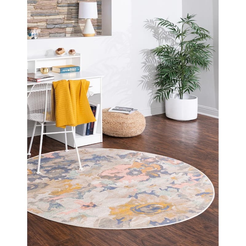 Country & Floral Heloise Collection Area Rug