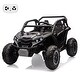 preview thumbnail 1 of 29, 2 Seater Kids Electric Utv, 24V 4WD Ride On Car with Remote Control Black